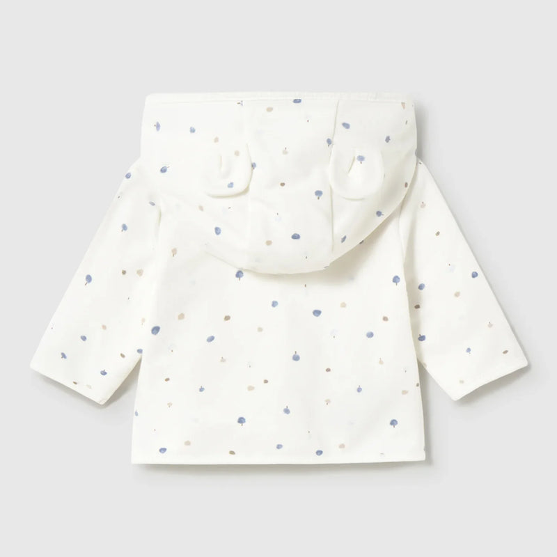 Back of the Mayoral button up hoodie.