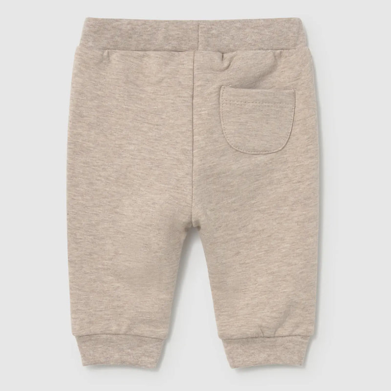 Mayoral beige track bottoms.