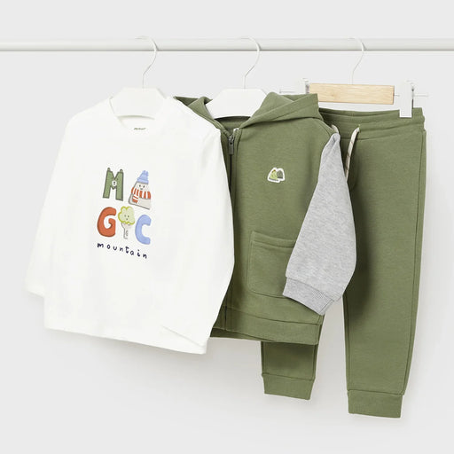 Mayoral boy's green tracksuit - 02819.