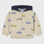 Mayoral baby boy's zip up hoodie.