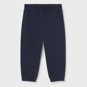 Baby boy's navy track bottoms.