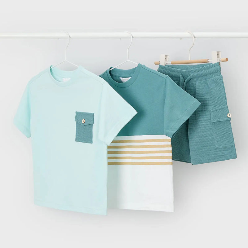 Mayoral Shorts Set - Green