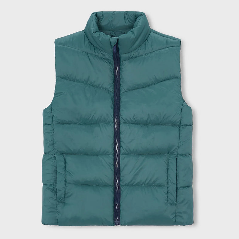 Mayoral boy's dark green gilet.