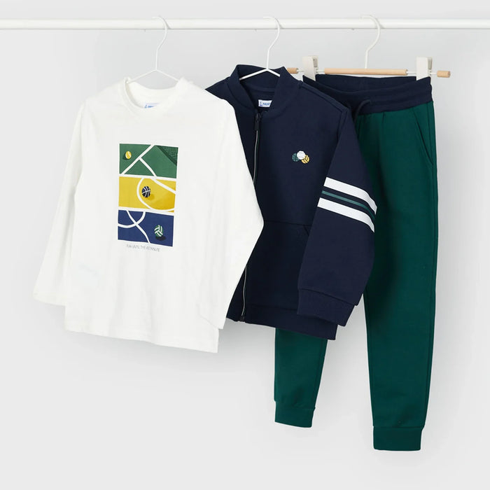 Mayoral boy's navy tracksuit - 04880.