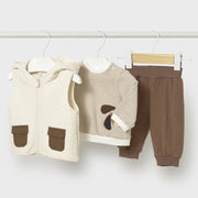 Mayoral baby boy's tracksuit & vest - 02640.