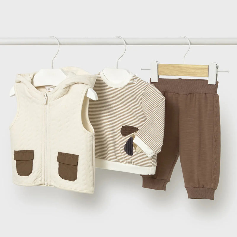 Mayoral baby boy's tracksuit & vest - 02640.