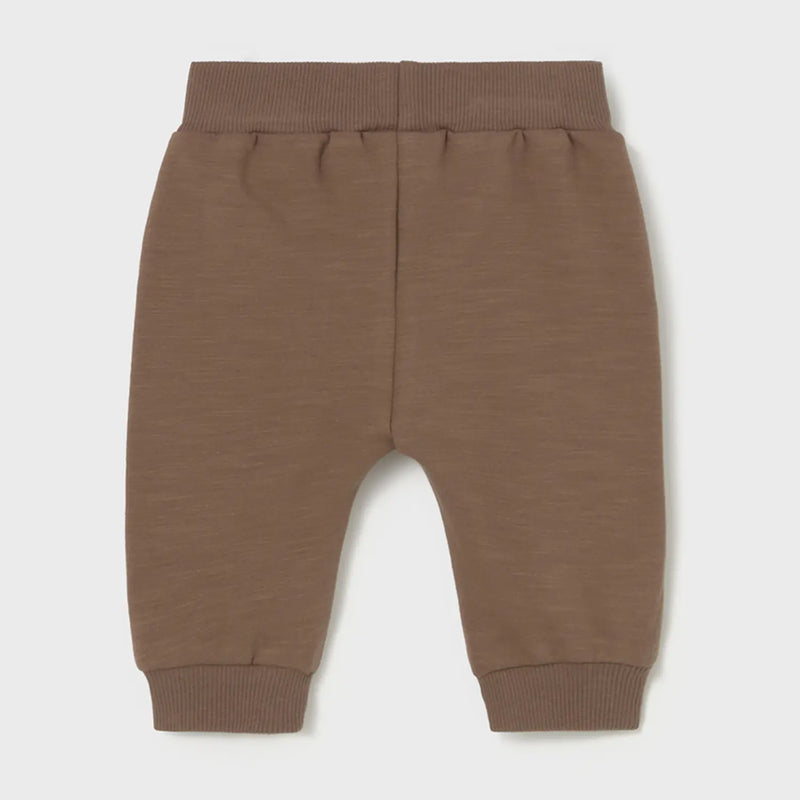 Mayoral brown track bottoms.