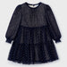 Mayoral navy tulle dress - 04910.