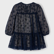 Back of the Mayoral tulle dress.