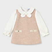 Mayoral baby girl's tweed dress - 02948.