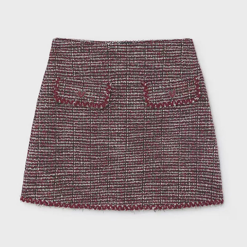 Mayoral girl's tweed skort - 07935.