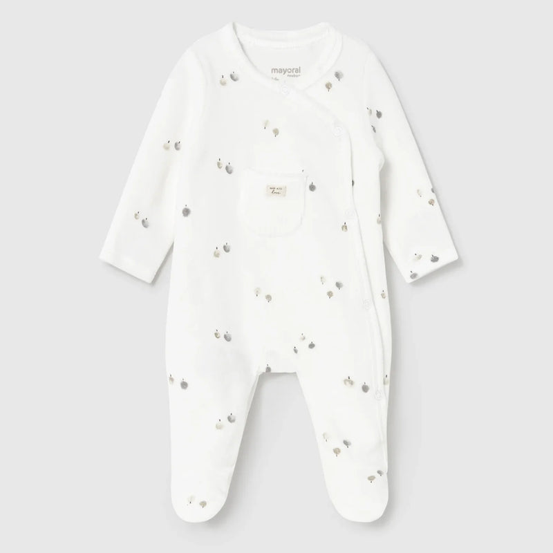 Mayoral velour babygrow - 02729.