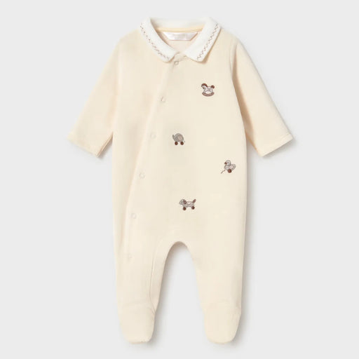 Mayoral velour babygrow - 02764.