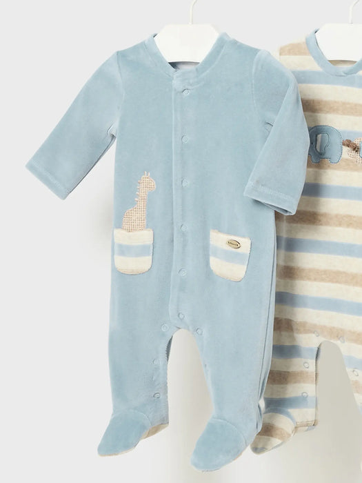 Mayoral newborn boy's babygrow set - 02794.