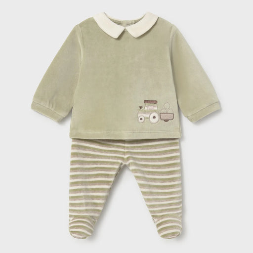 Mayoral baby boy's velour leg warmer - 02518.