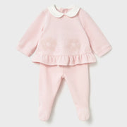 Mayoral velour leg warmer set - 02554.