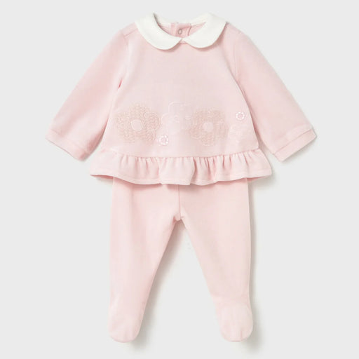 Mayoral velour leg warmer set - 02554.