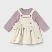 Mayoral baby girl's waffle knit dress - 02812.