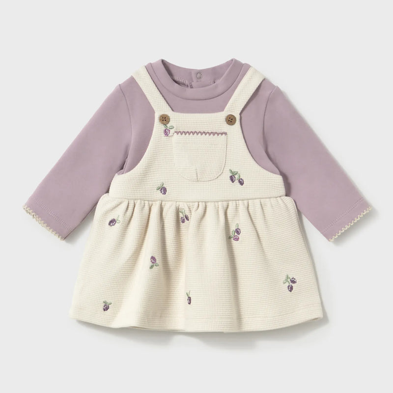 Mayoral baby girl's waffle knit dress - 02812.