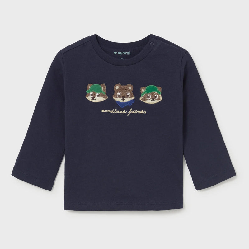 Mayoral woodland friends t-shirt - 02018.