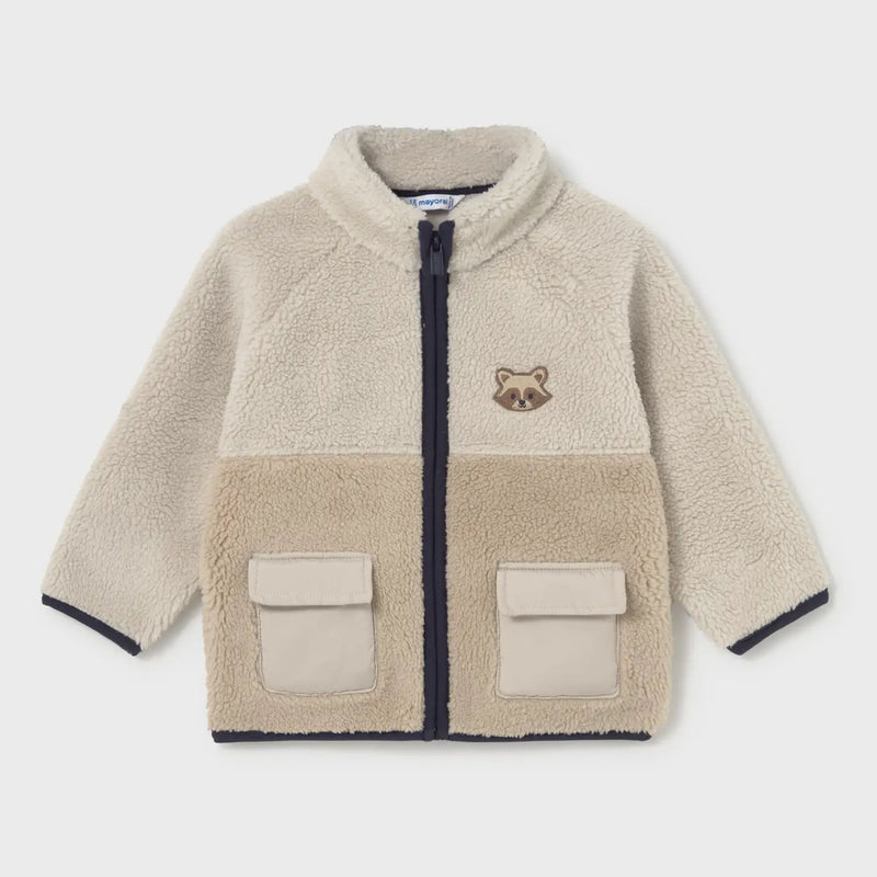 Mayoral baby boy's zip up fleece - 02429.