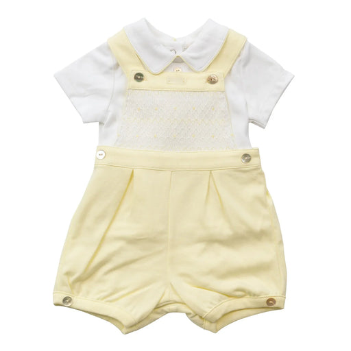 Mintini Baby yellow dungarees set - mb6480.