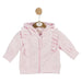 Mintini Baby girl's pink frilled jacket - mb6146.