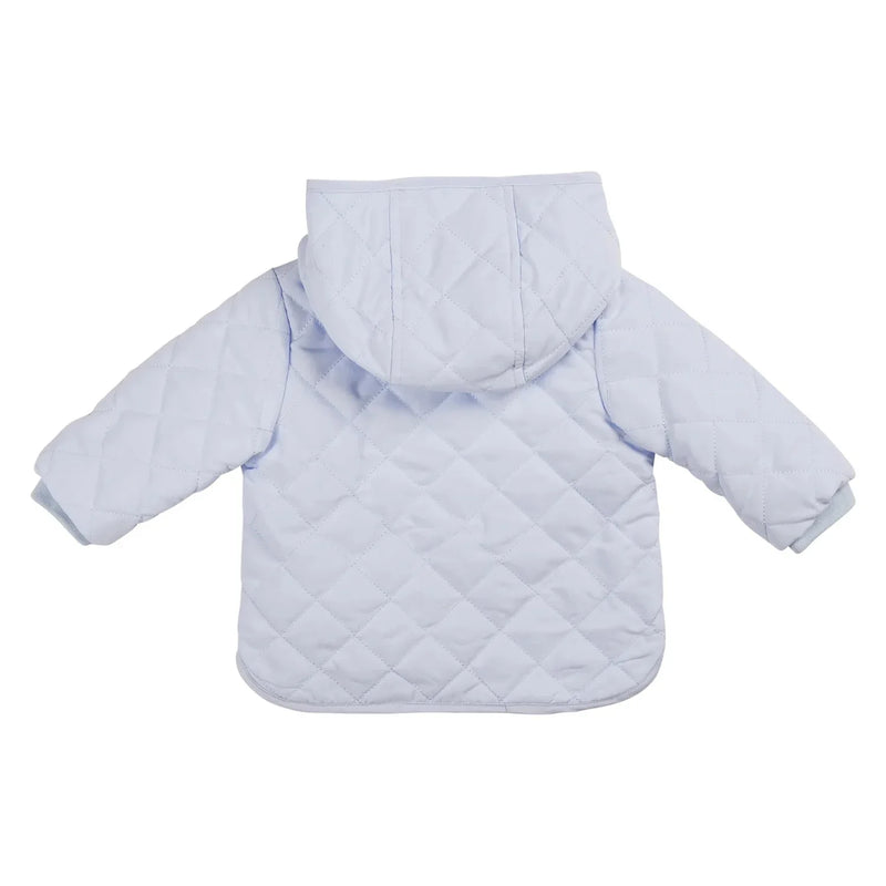 Back view of the Mintini Baby boy's jacket.