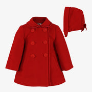 Miranda baby girl's button coat - 400160a.