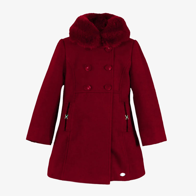 Miranda girl's button coat - 400262a.