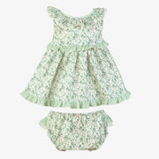 Miranda baby girl's floral print dress - 390036vb.