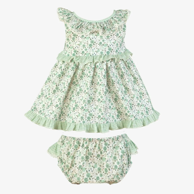 Miranda baby girl's floral print dress - 390036vb.
