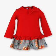 Miranda girl's teddy bear dress - 400152v.