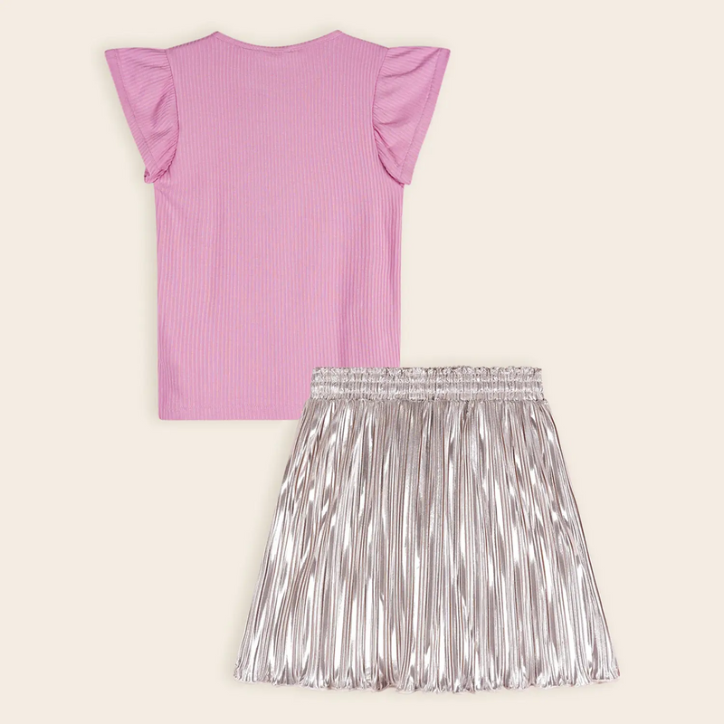 Back of the NONO norah skirt set.