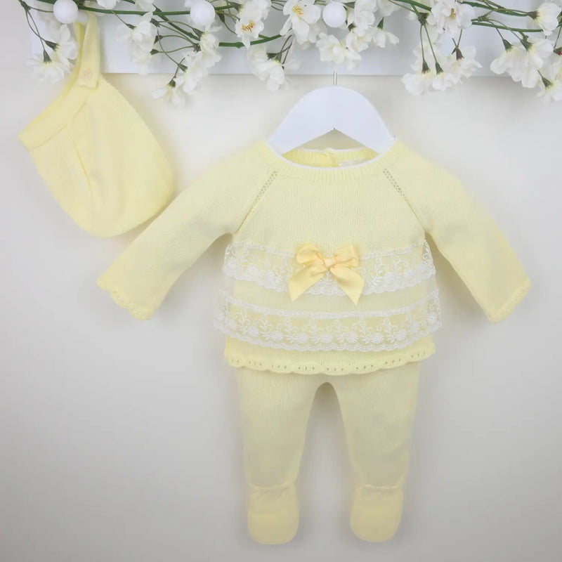 Pex Arianna Leg Warmer Set - Lemon