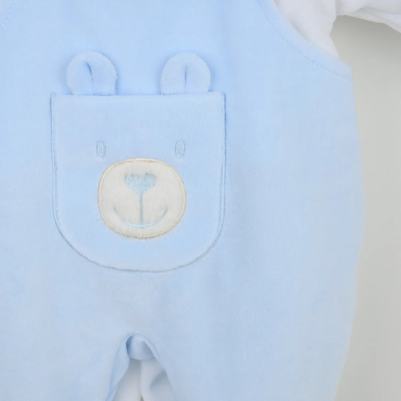 Closer look at the Pex bear babygrow.