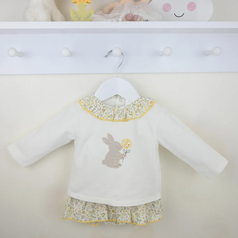 Pex Bunny Romper Set - Yellow