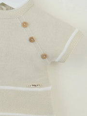 Closer view of the Pex casper shorts set.