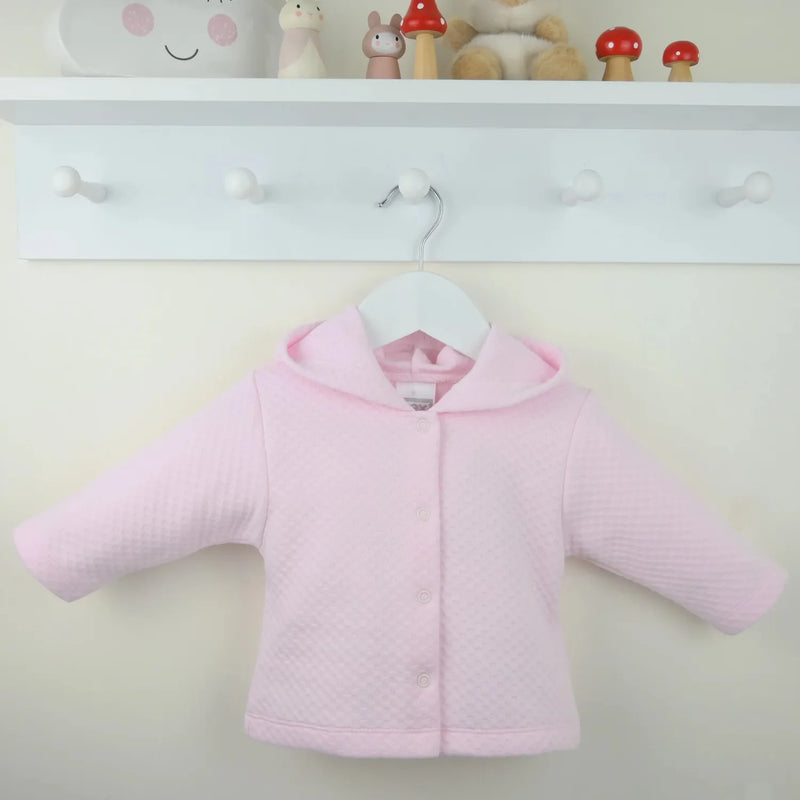 Pex baby girl's floral bunny jacket - b0605014.
