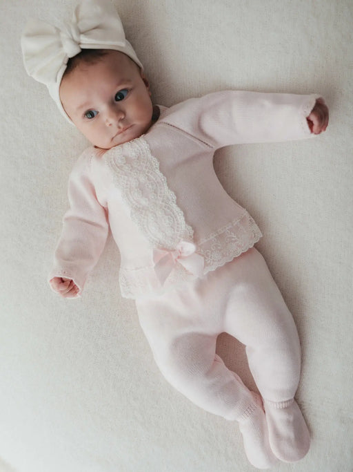 Pex girl's pink florence leg warmer set - b0752.