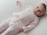 Closer view of the Pex florence leg warmer set.