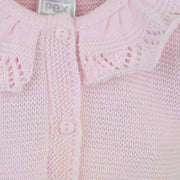 Closer view of the Pex jenna cardigan.