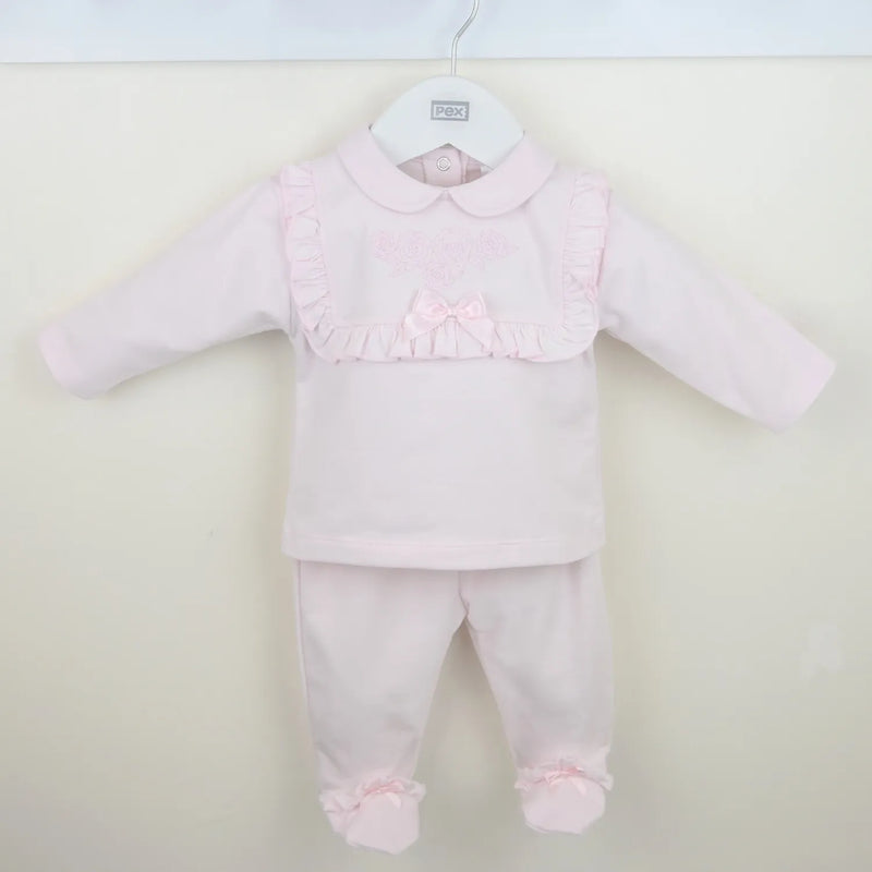 Pex baby girl's rosa leg warmer set - b0820014.