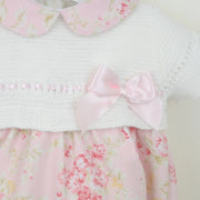 Closer look at the Pex sophia romper.