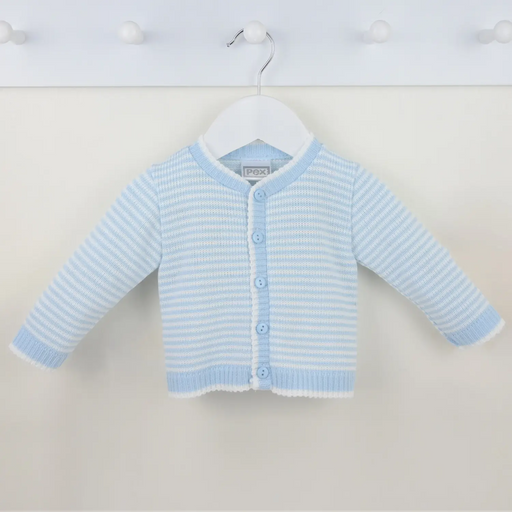 Pex baby boy's striped cardigan - b0878009.