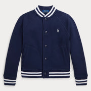 Ralph Lauren navy baseball jacket - 322932140.