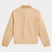 Back of the Ralph Lauren boy's bayport jacket.