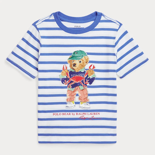 Ralph Lauren polo bear striped t-shirt - 320965904.