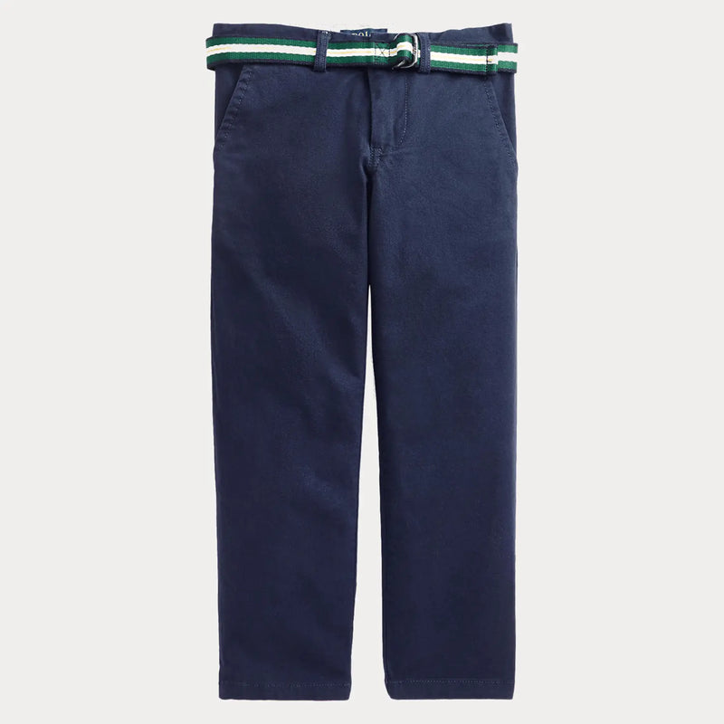 Ralph Lauren navy bedford slim fit trousers - 322855394.