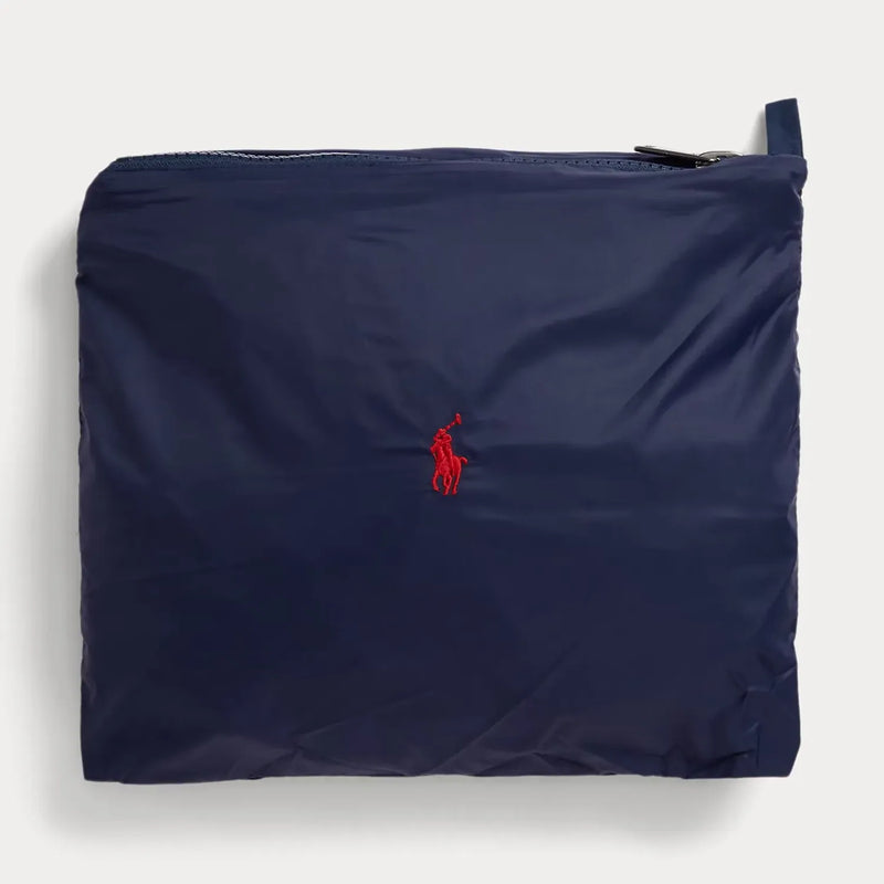 Ralph Lauren big pony windbreaker with carrying bag.